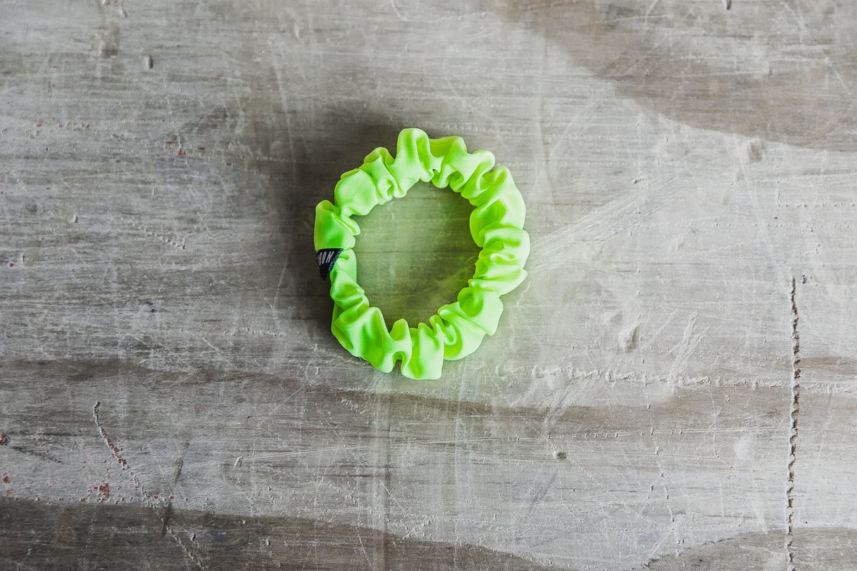 Nobull Scrunchie Neon Men's Scrunchie Green | Australia (JV6134)